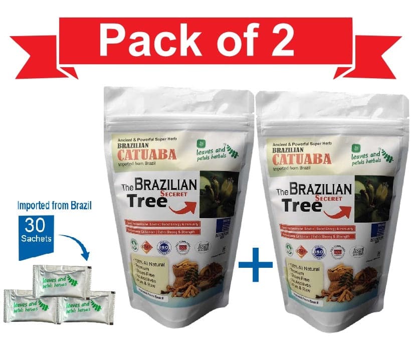 CATUABA PACK OF 2 CONTAINS 30 SACHETS IMPORTED FROM MALAYSIA
