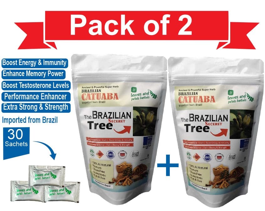 CATUABA PACK OF 2 CONTAINS 30 SACHETS IMPORTED FROM MALAYSIA