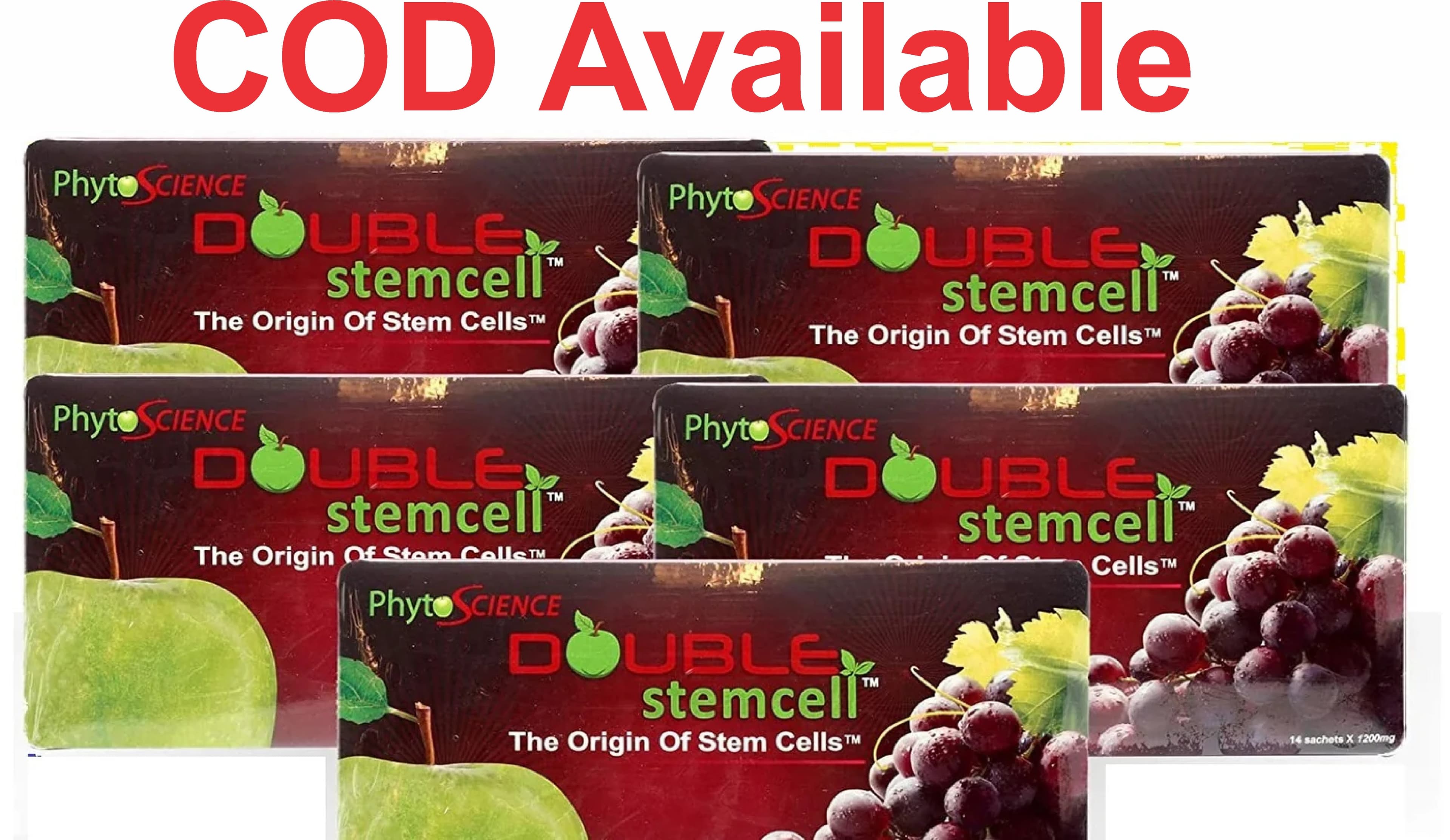 phytoscience double stem cell 5 pack 70 sachets