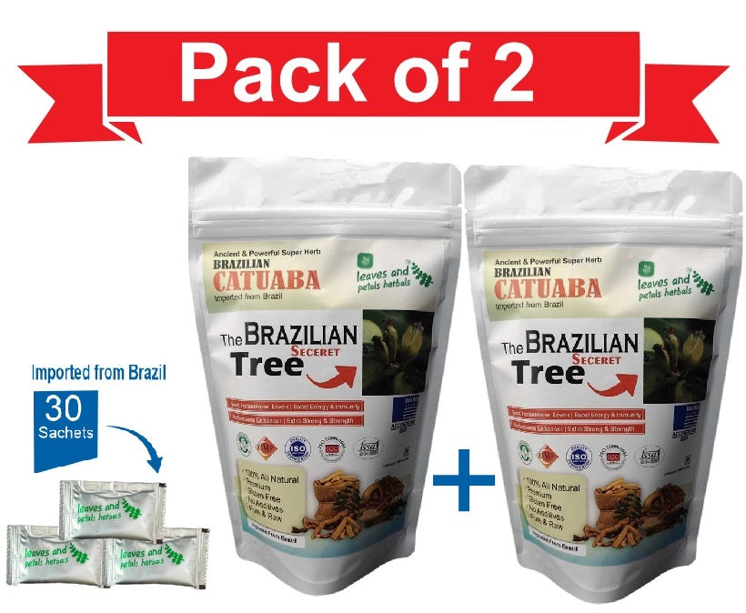 CATUABA PACK OF 2 CONTAINS 30 SACHETS IMPORTED FROM  MALAYSIA