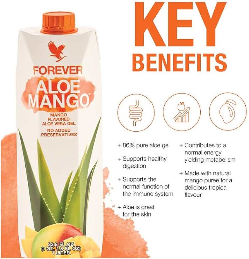 Forever Aloe Mango (1 Ltr)