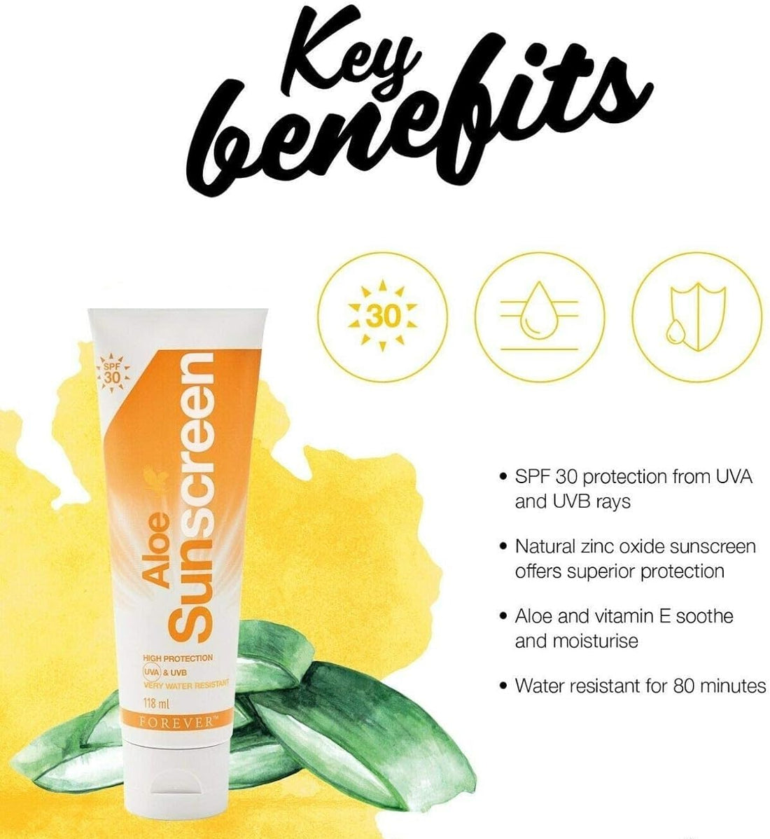 Forever Aloe Sunscreen (118 ML)