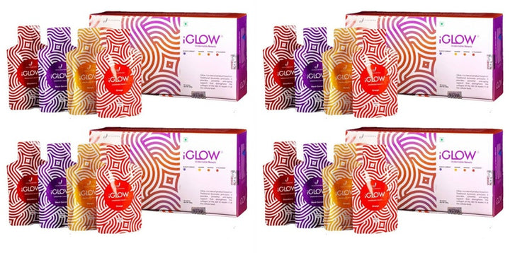Indus Viva I Glow - Pack of 4 (28 Sachets Each)