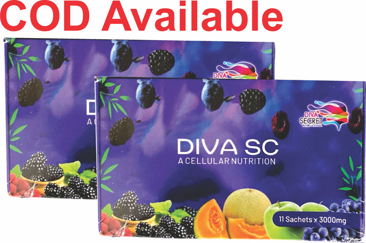 Diva SC A Cellular Nutrition PACK OF 2 Contains 22 Sachets