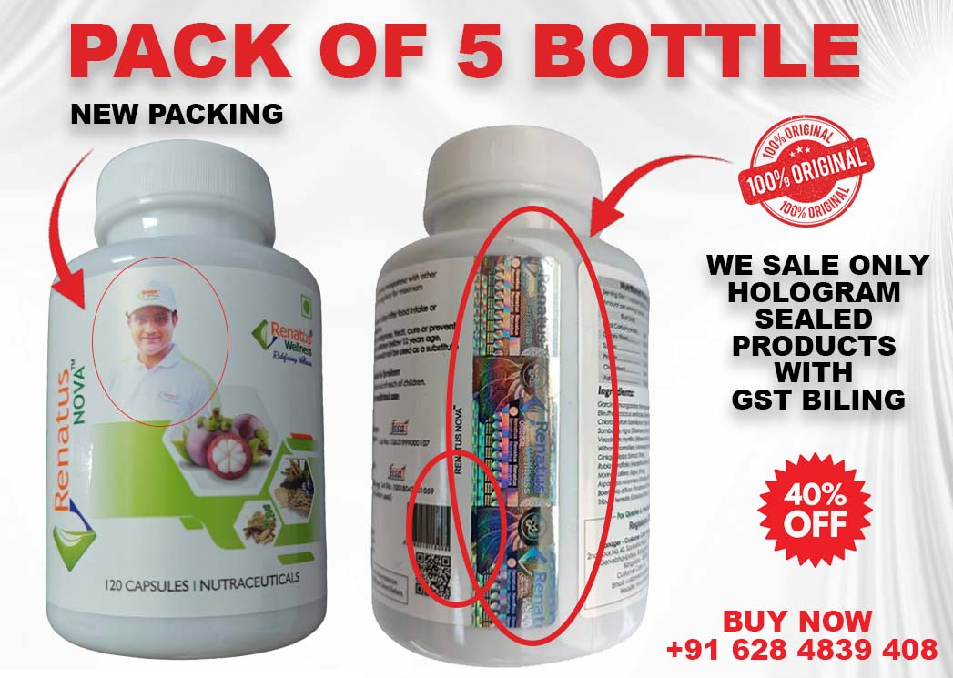 Renatus Wellness Renatus Nova - Original (120 N) - PACK OF 5