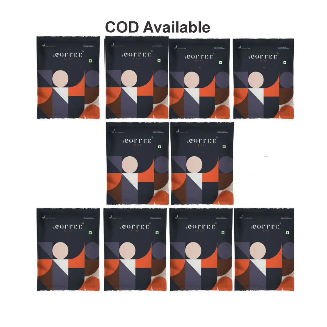 Indus Viva I Coffee Black (25N x 10g) - 25 Sachets