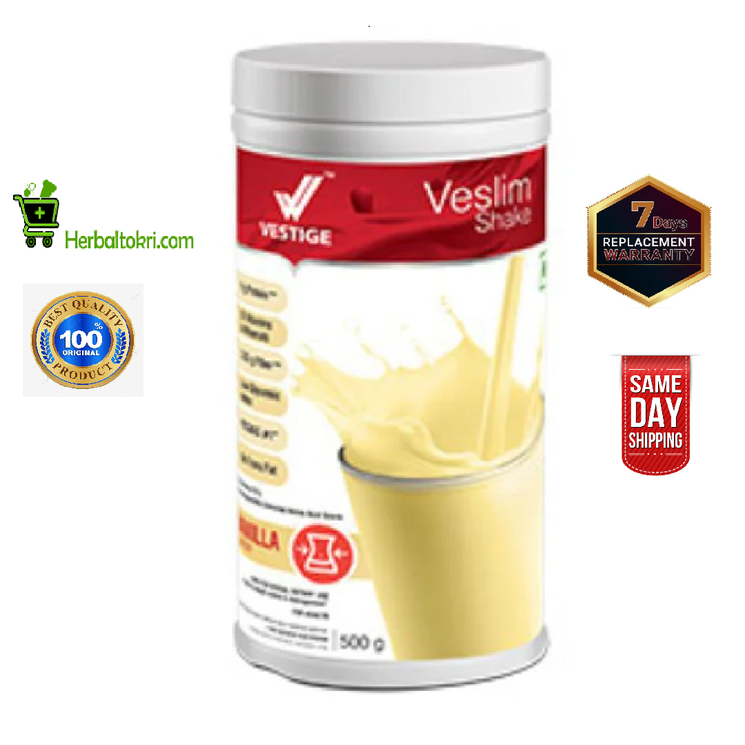 Vestige Veslim Shake Vanilla Flavour (500 G)