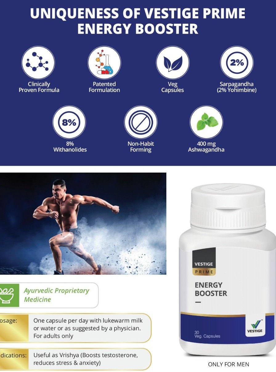 Vestige Prime Energy Booster (30N)