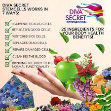 Diva Secret Stem cell 11 Sachets 3000 mg Each PACK OF ONE